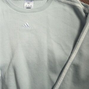Adidas Girl Light Gray Sweatshirt XL